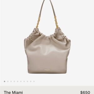 Demellier Miami Bag with Gold Chain